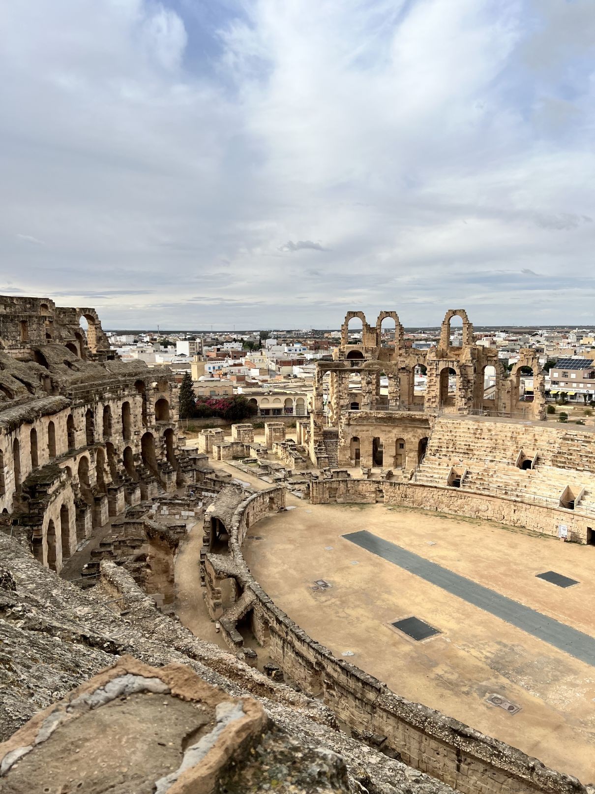 RoamingXplorer in Amphitheatre of El Gem