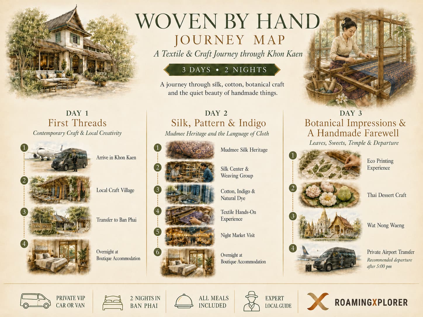 Woven by Hand A Textile & Craft Journey through Khon Kaen